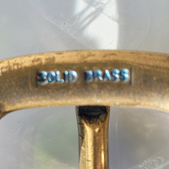 2-Pack Women's Leather Belts with Solid Brass Buckle Size S - Picture 7 of 12